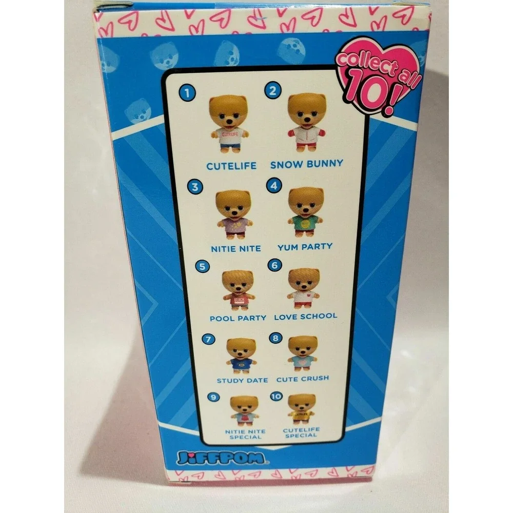 NEW Jiffpom Cutelife Collectibles Series 1 Pomeranian dog POOL PARTY Figure Doll